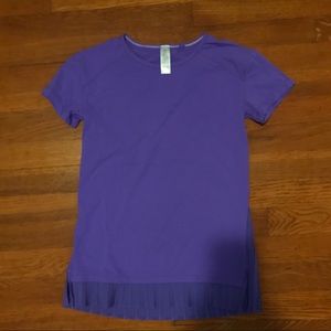 Ivivva Lululemon Tee with Ruffle Detailing